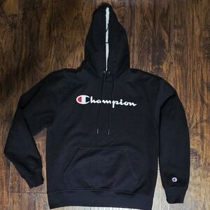 Champion Black Hoodie